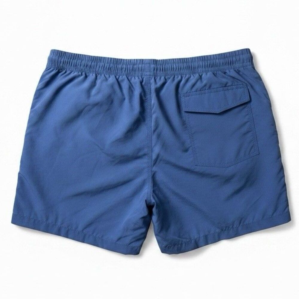 Tommy Bahama Relax Men XL Blue Swim Trunk Cargo Pocket Mesh Lined Board Short